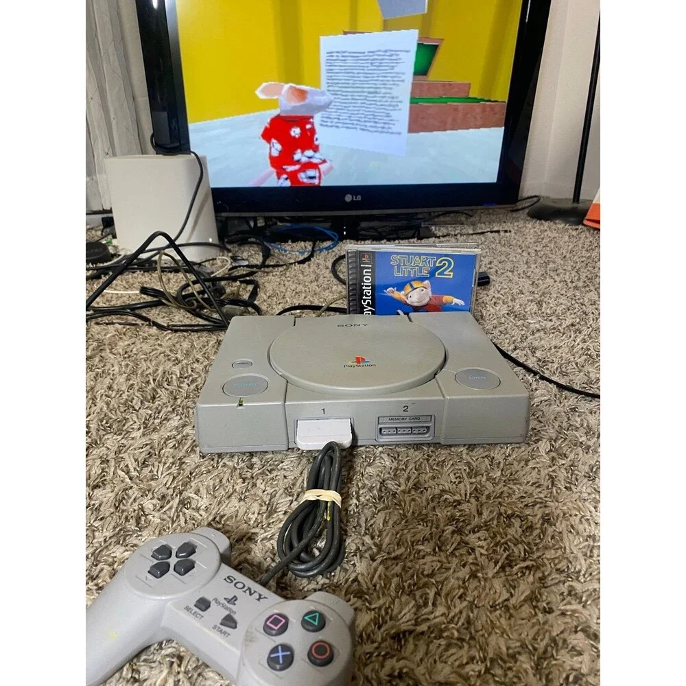 Sony PlayStation 1 PS1 Original Console System Bundle - Tested PS1 PSOne